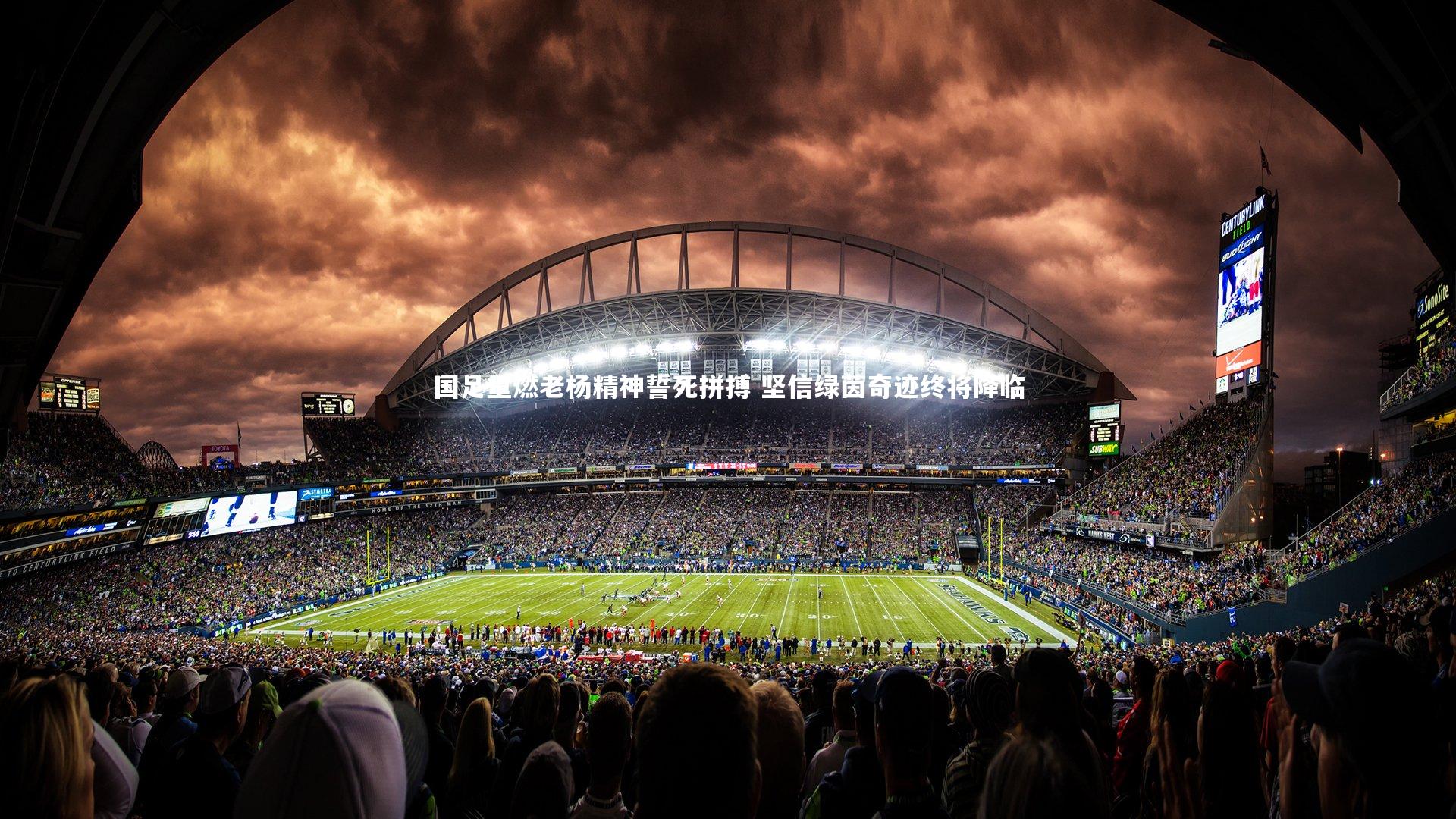 国足重燃老杨精神誓死拼搏 坚信绿茵奇迹终将降临